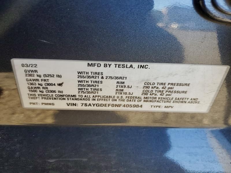 2022 Tesla Model y