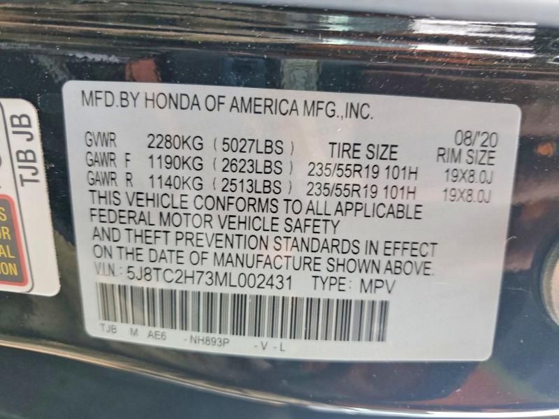 2021 Acura Rdx Advance