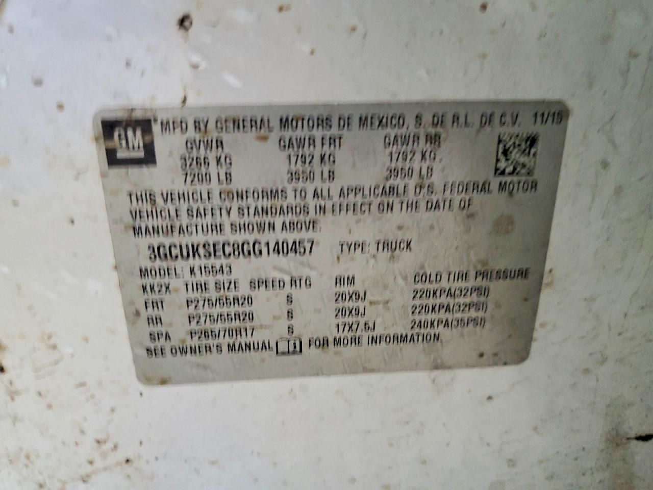 2016 Chevrolet Silverado K1500 ltz