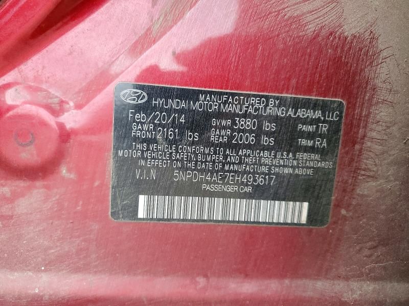 2014 Hyundai Elantra se