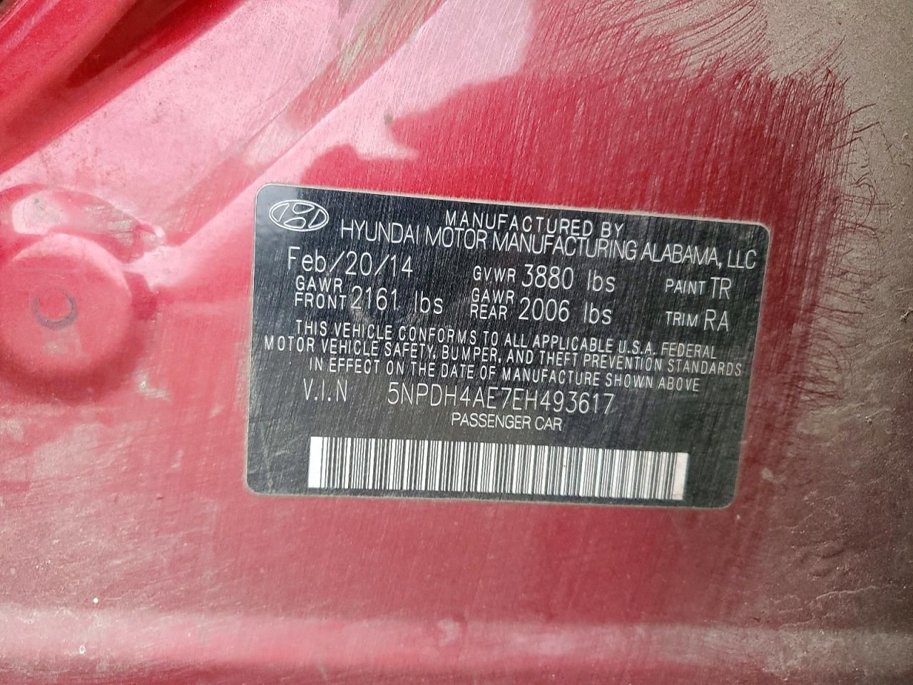 2014 Hyundai Elantra se