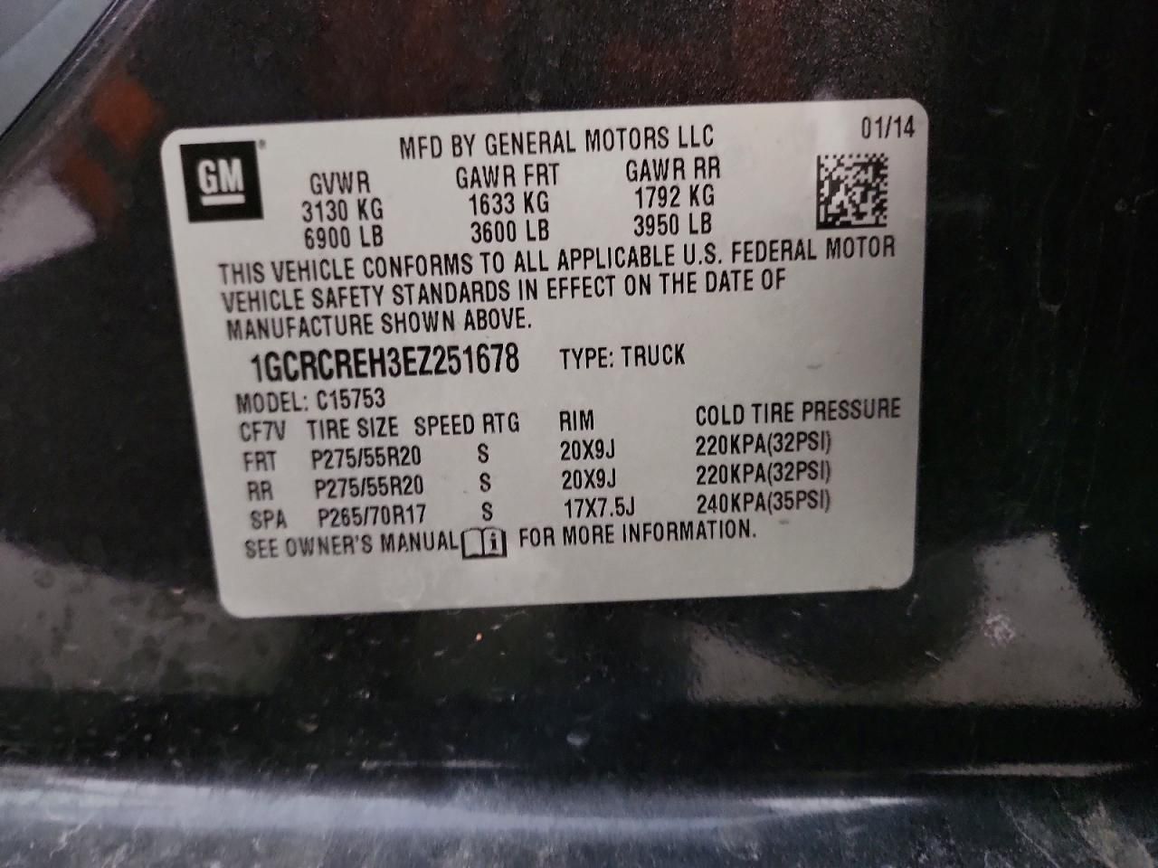 2014 Chevrolet Silverado C1500 lt