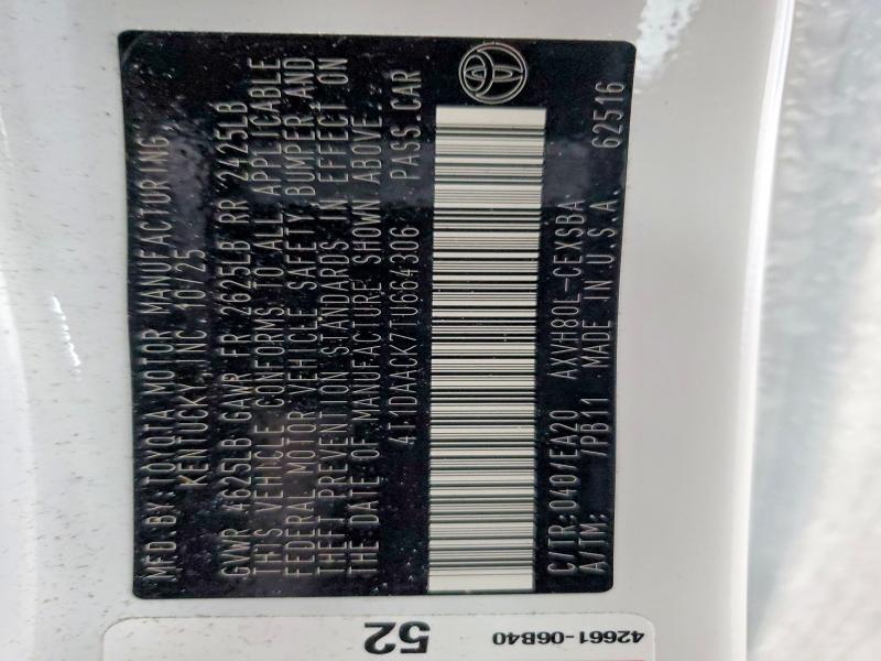 2026 Toyota Camry se