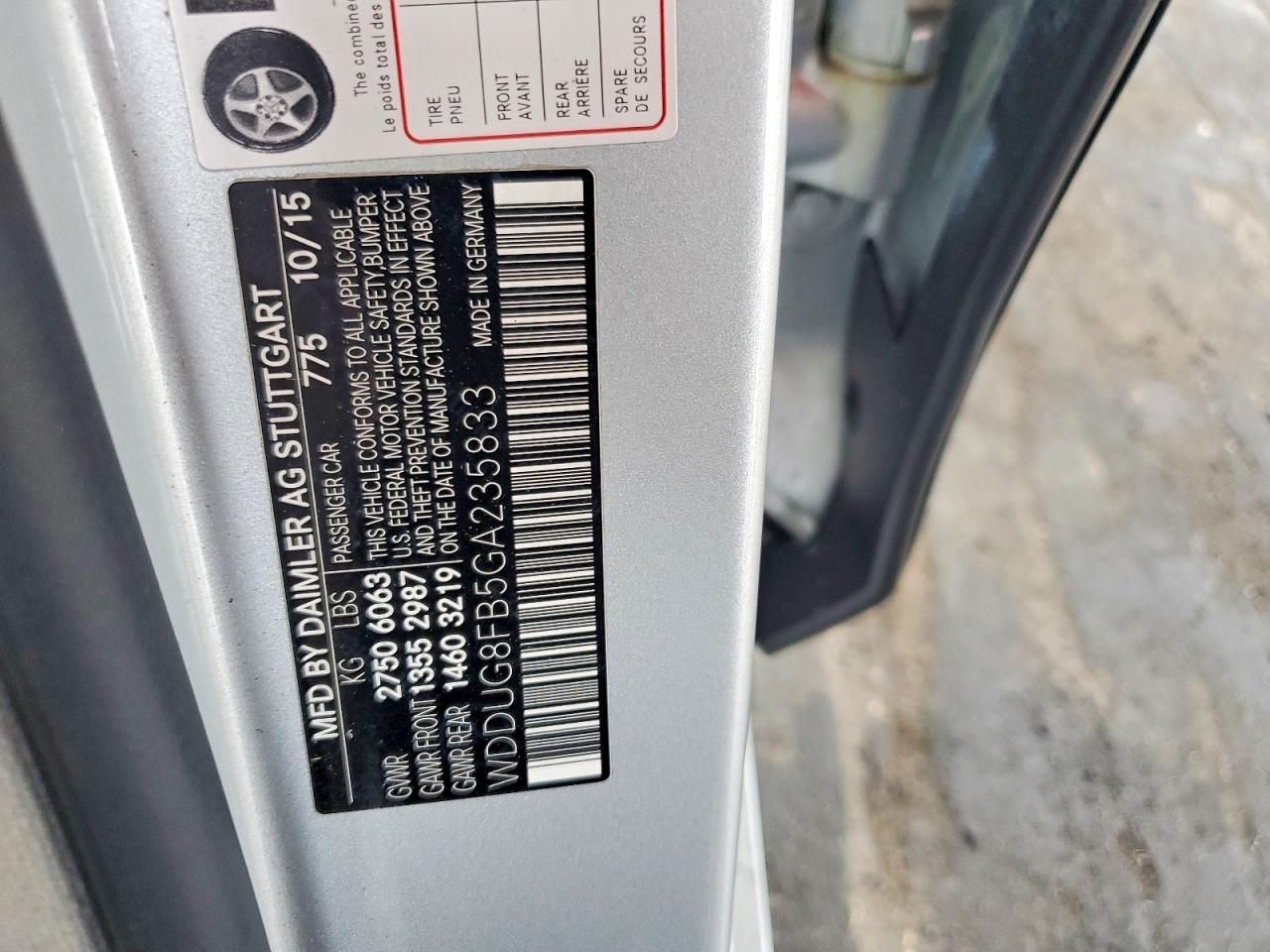 2016 Mercedes-Benz S 550 4matic