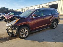 Salvage cars for sale from Copart Gaston, SC: 2015 Toyota Highlander xle