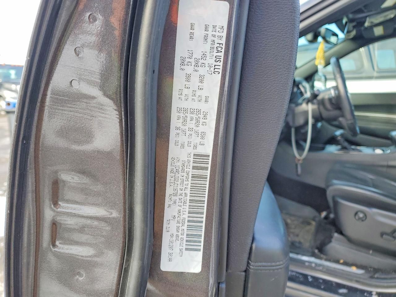 2018 Dodge Durango gt