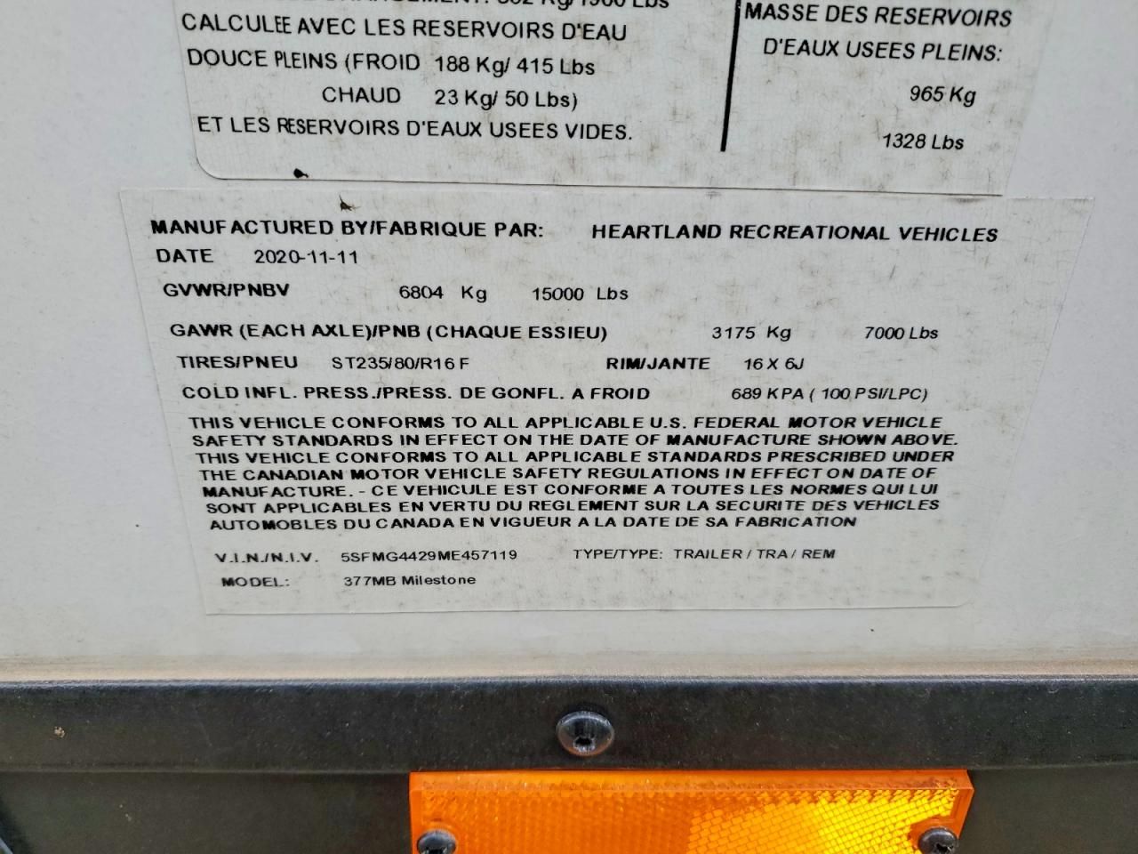 2021 Heartland 370FLMB-RV