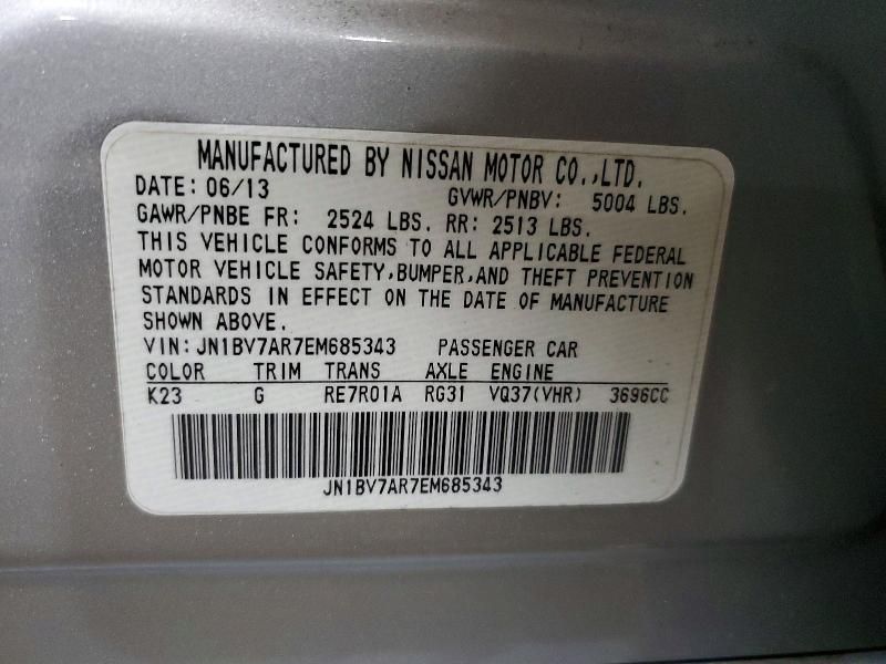 2014 Infiniti Q50 Base