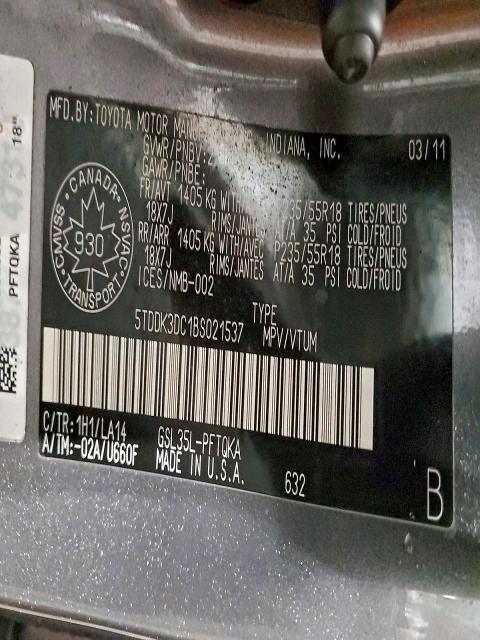 2022 Toyota Sienna xle