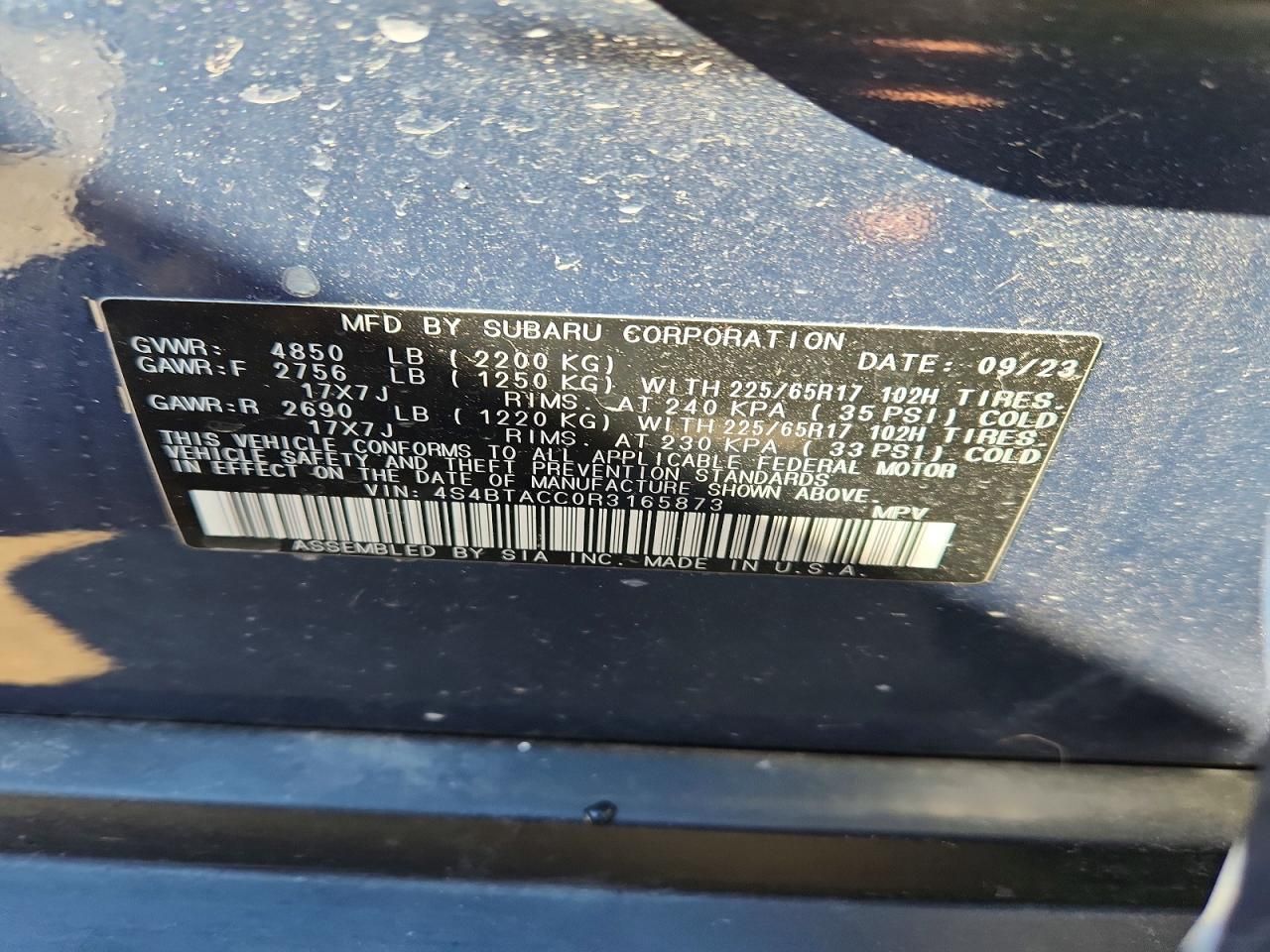 2024 Subaru Outback Premium