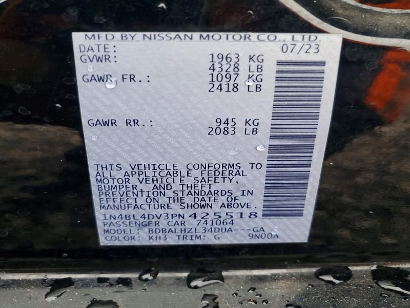 2023 Nissan Altima sv