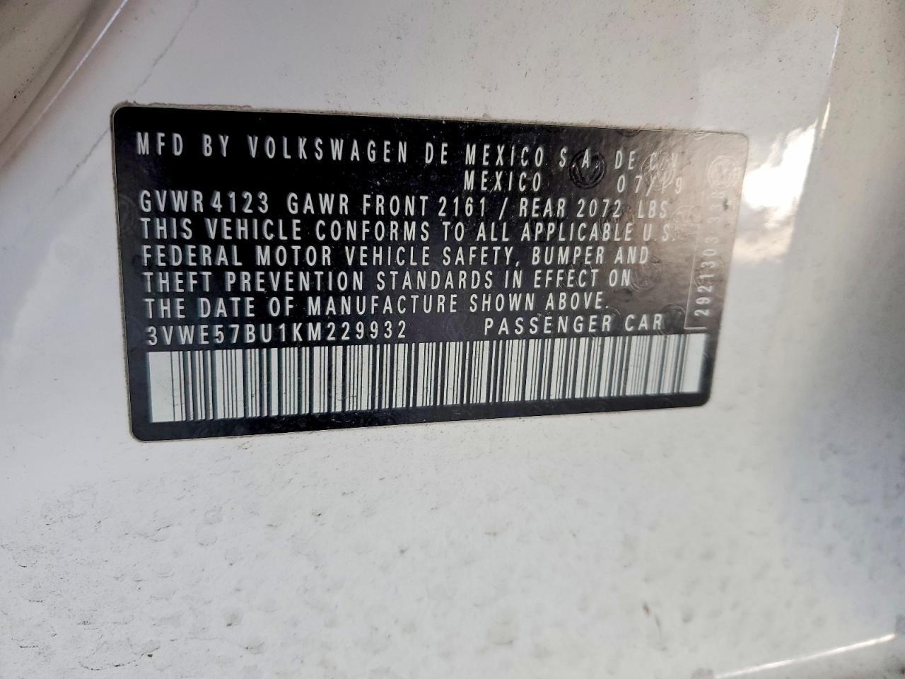 2019 Volkswagen Jetta sel