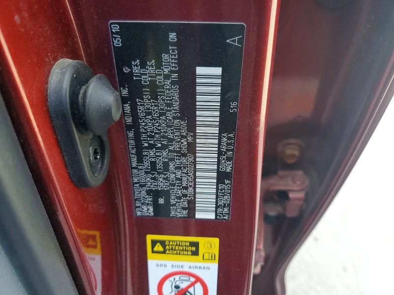 2010 Toyota Highlander Base