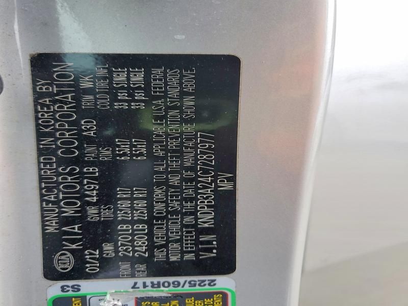 2012 KIA Sportage Base