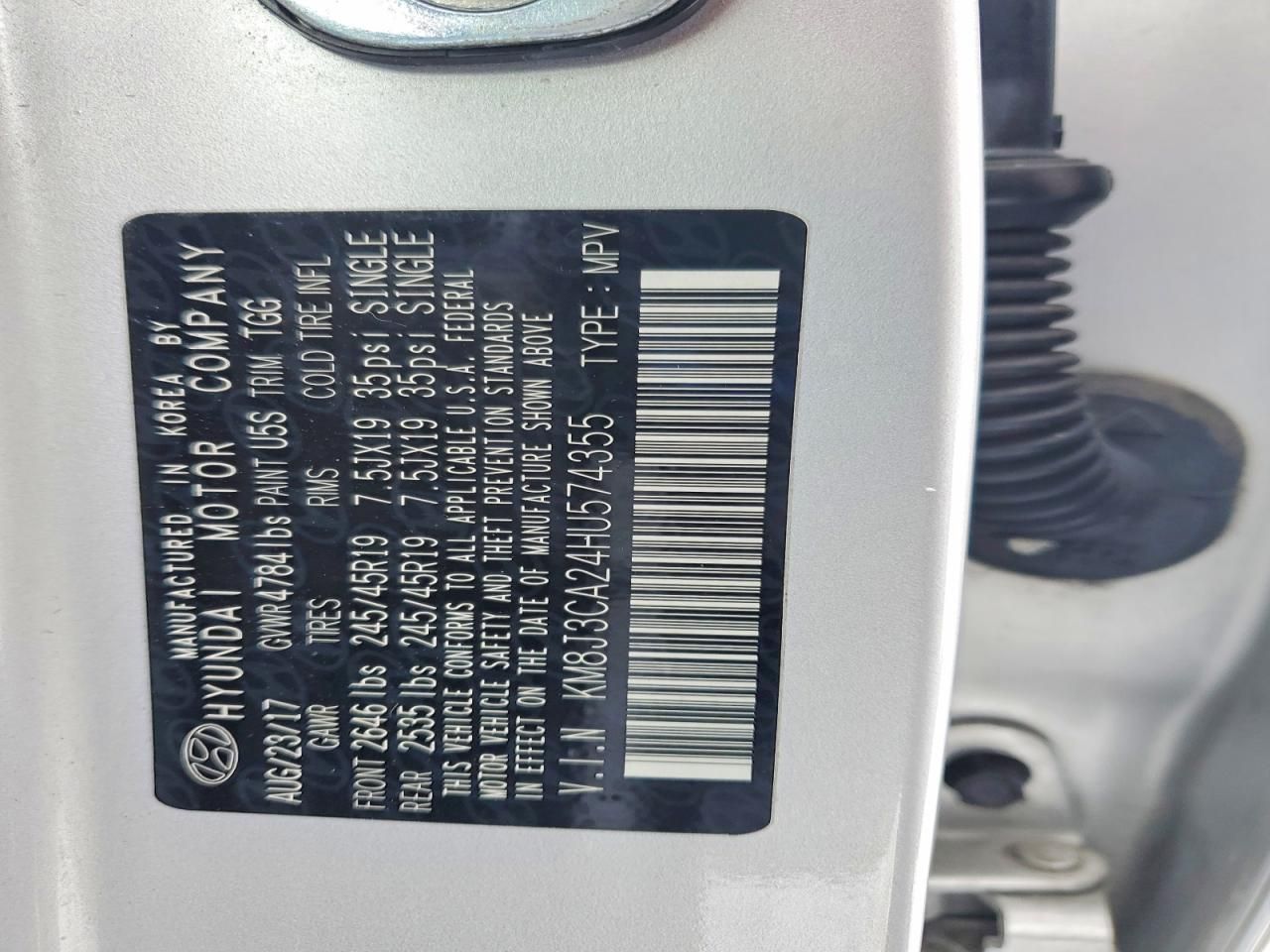 2017 Hyundai Tucson Limited