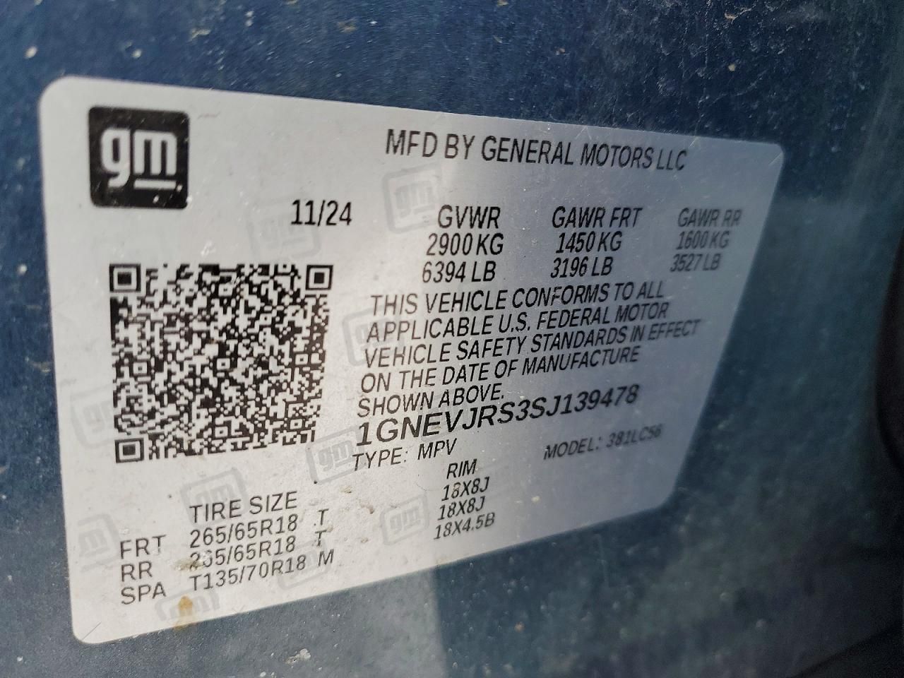 2025 Chevrolet Traverse Z71