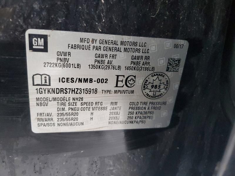 2017 Cadillac XT5 Luxury