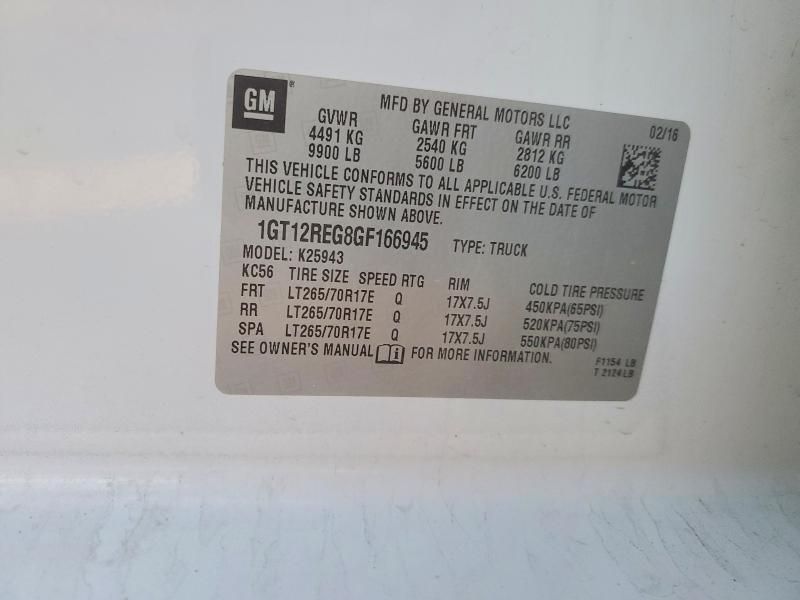 2016 GMC Sierra K2500 Heavy Duty