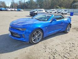 2017 Chevrolet Camaro lt en venta en Savannah, GA
