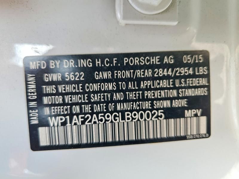 2016 Porsche Macan Turbo