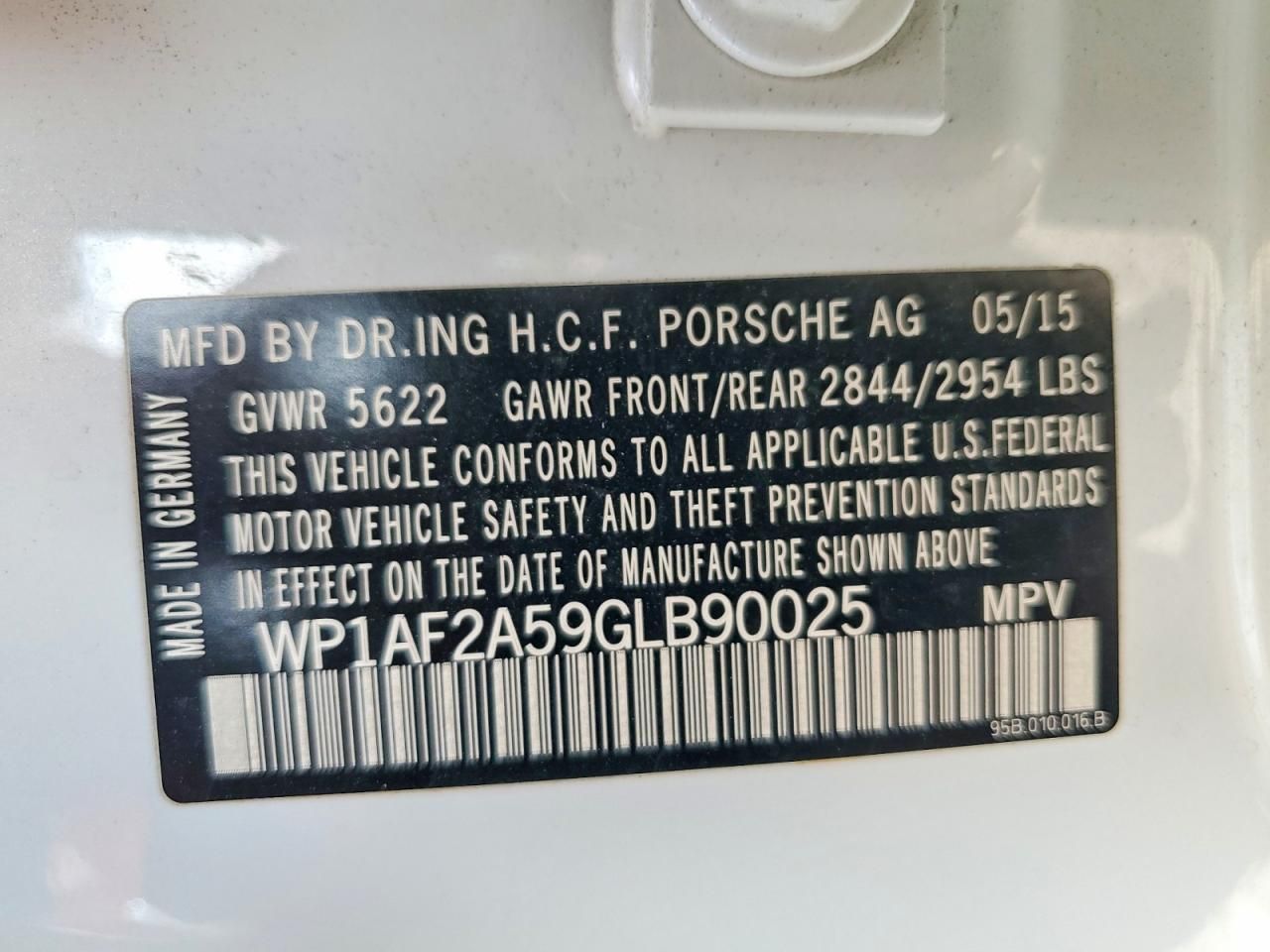 2016 Porsche Macan Turbo