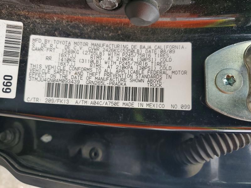 2010 Toyota Tacoma Double cab Prerunner