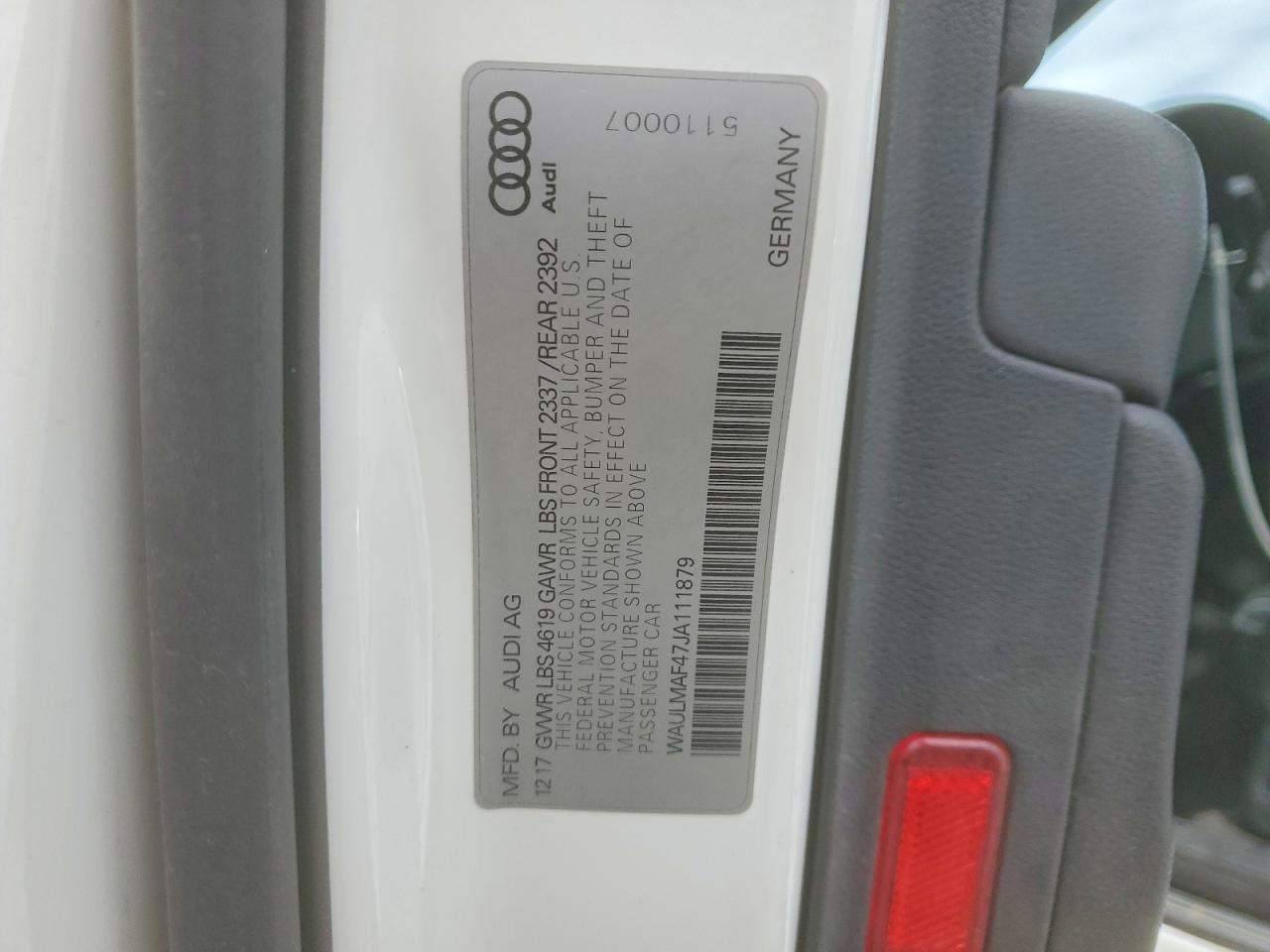 2018 Audi A4 Premium Plus