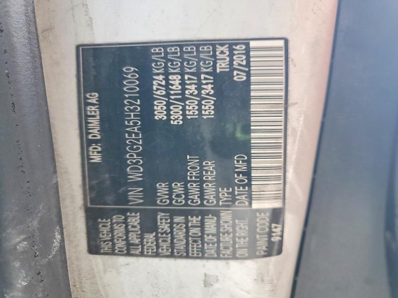 2017 Mercedes-Benz Metris