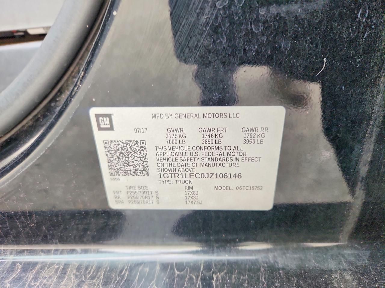 2018 GMC Sierra C1500