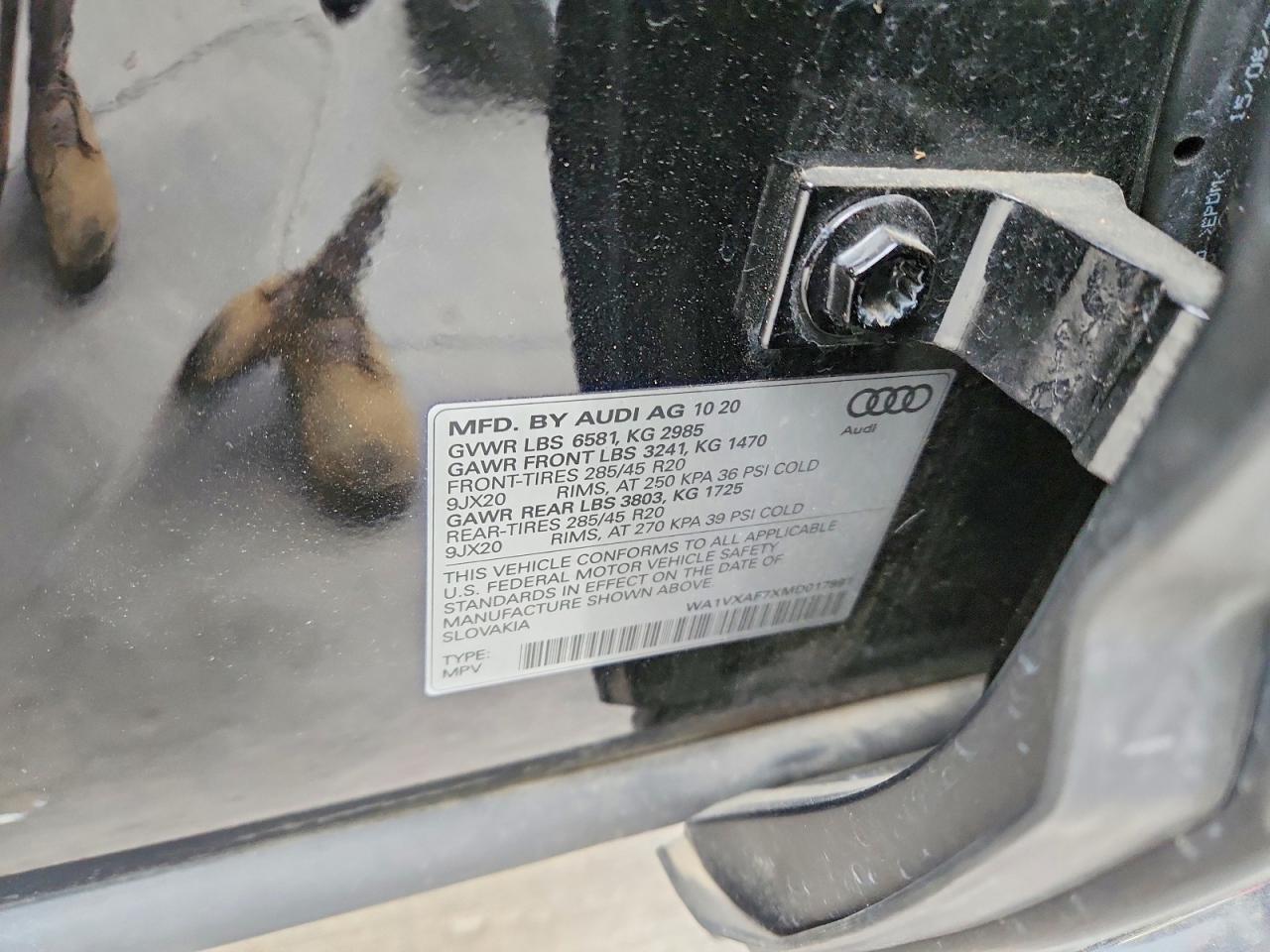 2021 Audi Q7 Prestige