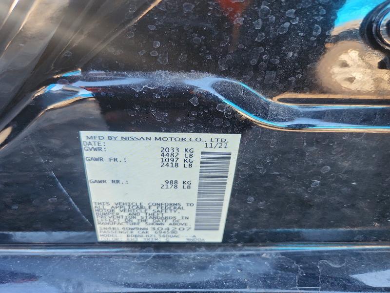 2022 Nissan Altima sv