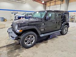 Jeep salvage cars for sale: 2019 Jeep Wrangler Unlimited Sahara