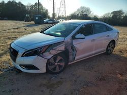 Salvage cars for sale from Copart China Grove, NC: 2016 Hyundai Sonata Hybrid