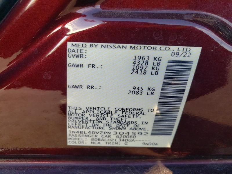 2023 Nissan Altima sv