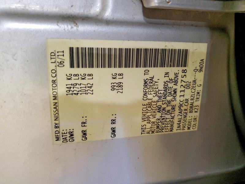 2012 Nissan Altima 2.5