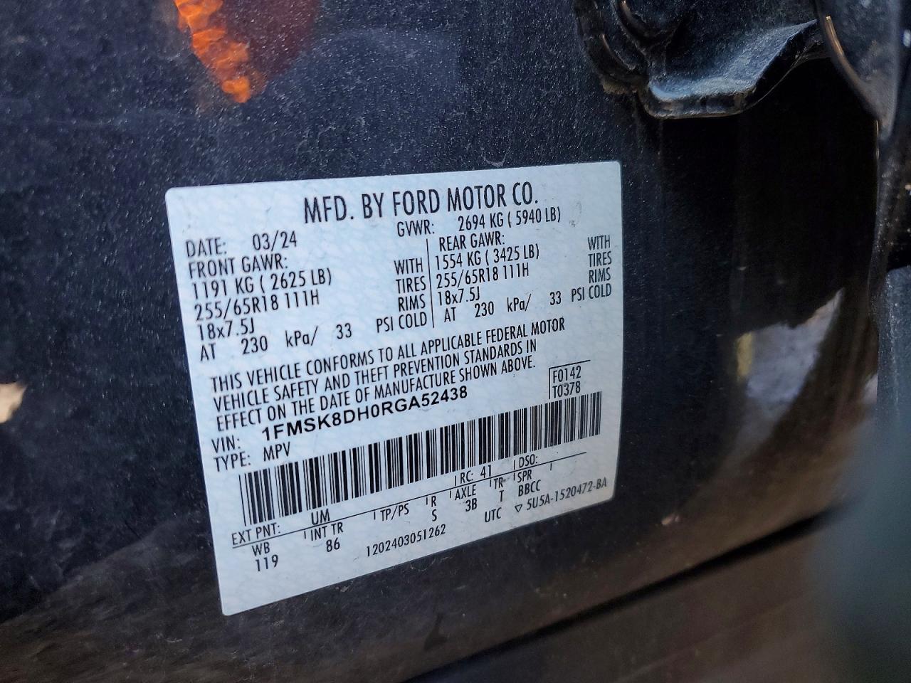 2024 Ford Explorer xlt