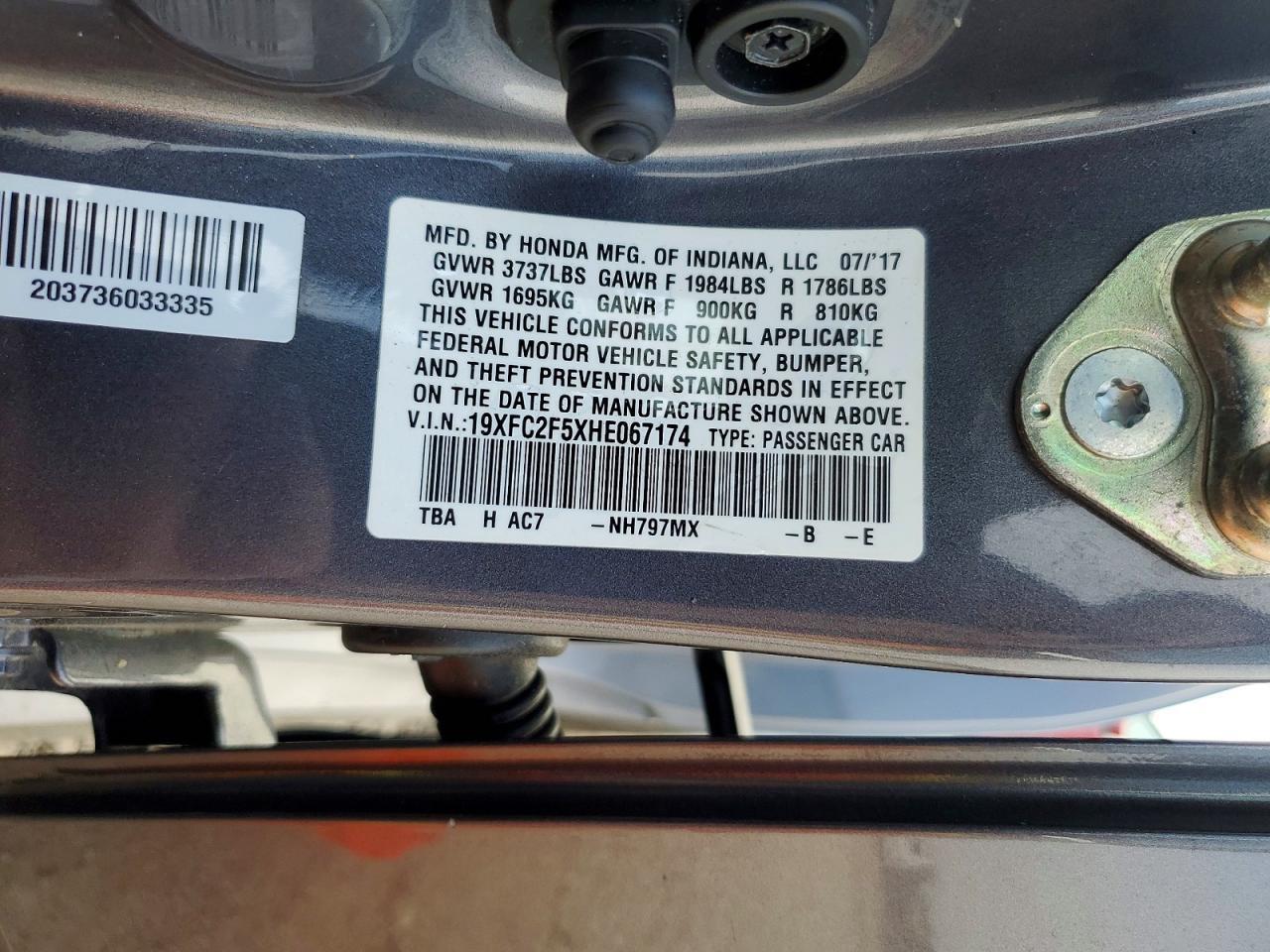 2017 Honda Civic lx
