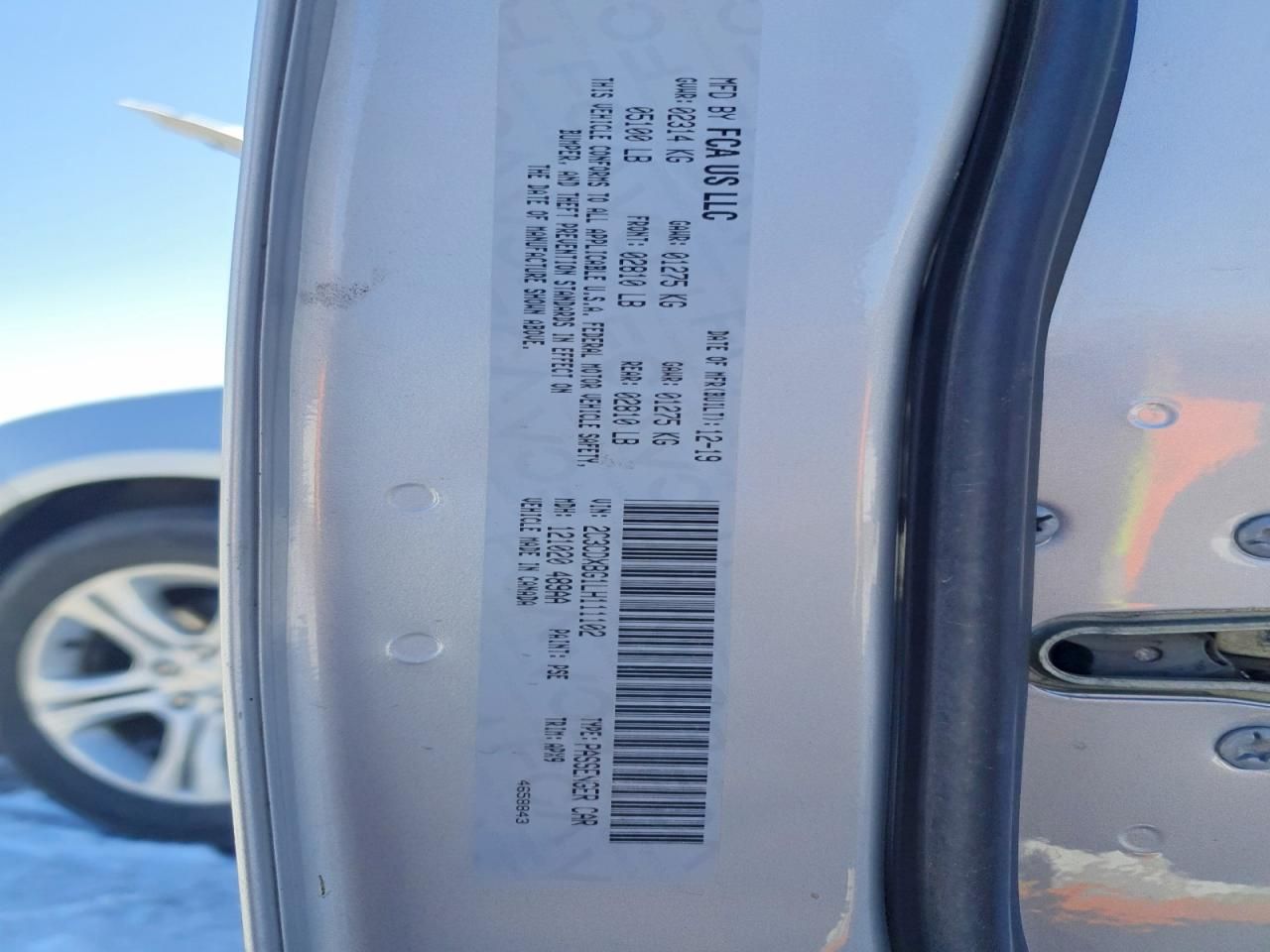 2020 Dodge Charger sxt