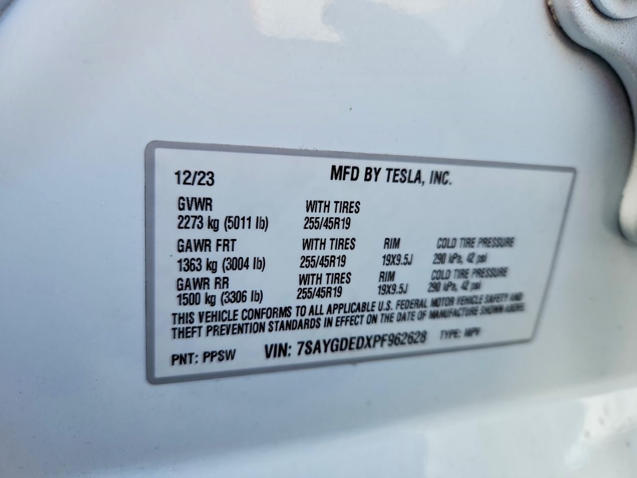 2023 Tesla Model y