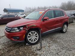 Salvage cars for sale from Copart Memphis, TN: 2014 Volkswagen Tiguan s