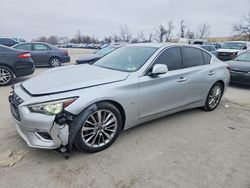 Infiniti salvage cars for sale: 2018 Infiniti Q50 Luxe