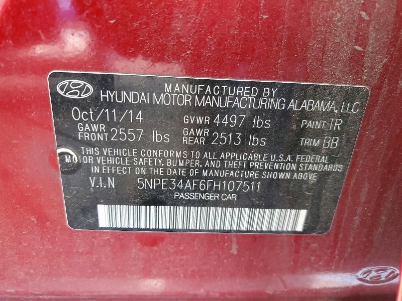 2015 Hyundai Sonata Sport