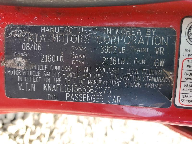 2006 KIA Spectra Spectra5