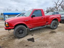 Salvage trucks for sale at Wichita, KS auction: 2001 Ford Ranger