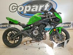 Vehiculos salvage en venta de Copart Temple, TX: 2015 Kawasaki EX650 E