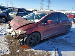 Honda salvage cars for sale: 2009 Honda Civic lx