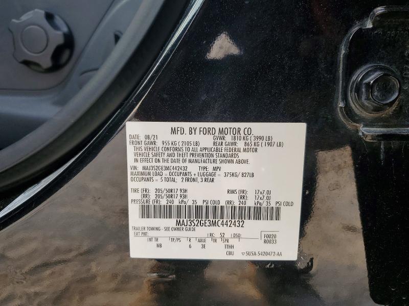 2021 Ford Ecosport se