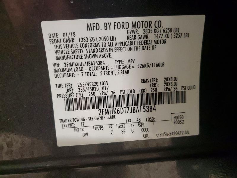 2018 Ford Flex Limited