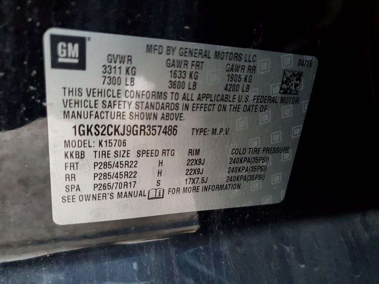 2016 GMC Yukon Denali