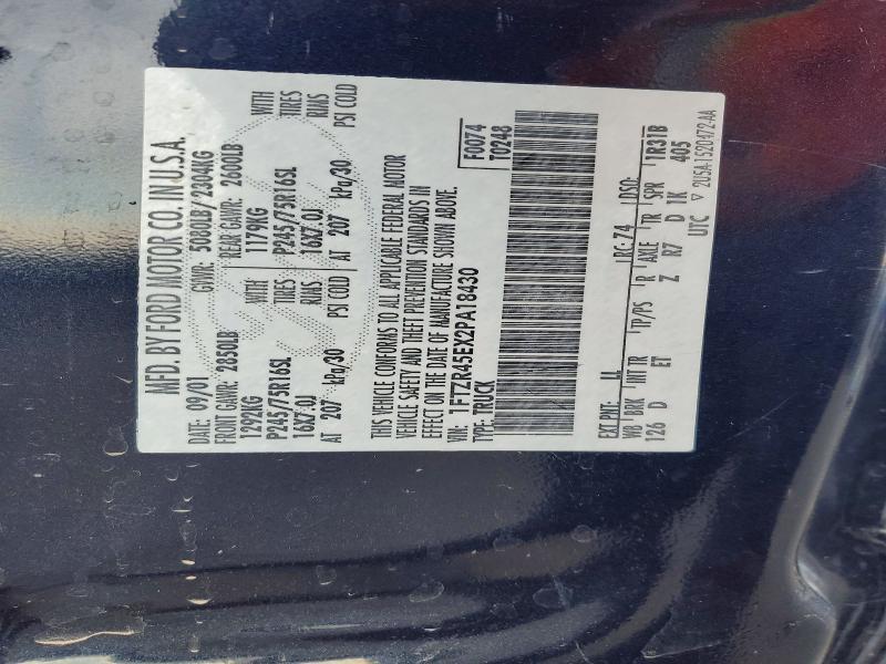 2002 Ford Ranger Super cab